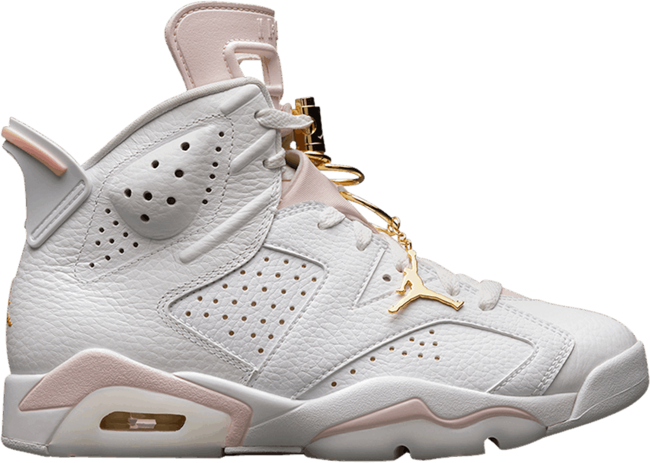 Air Jordan 6 Retro WMNS "Gold Hoops" | DH9696-100 | Sneaker Squad