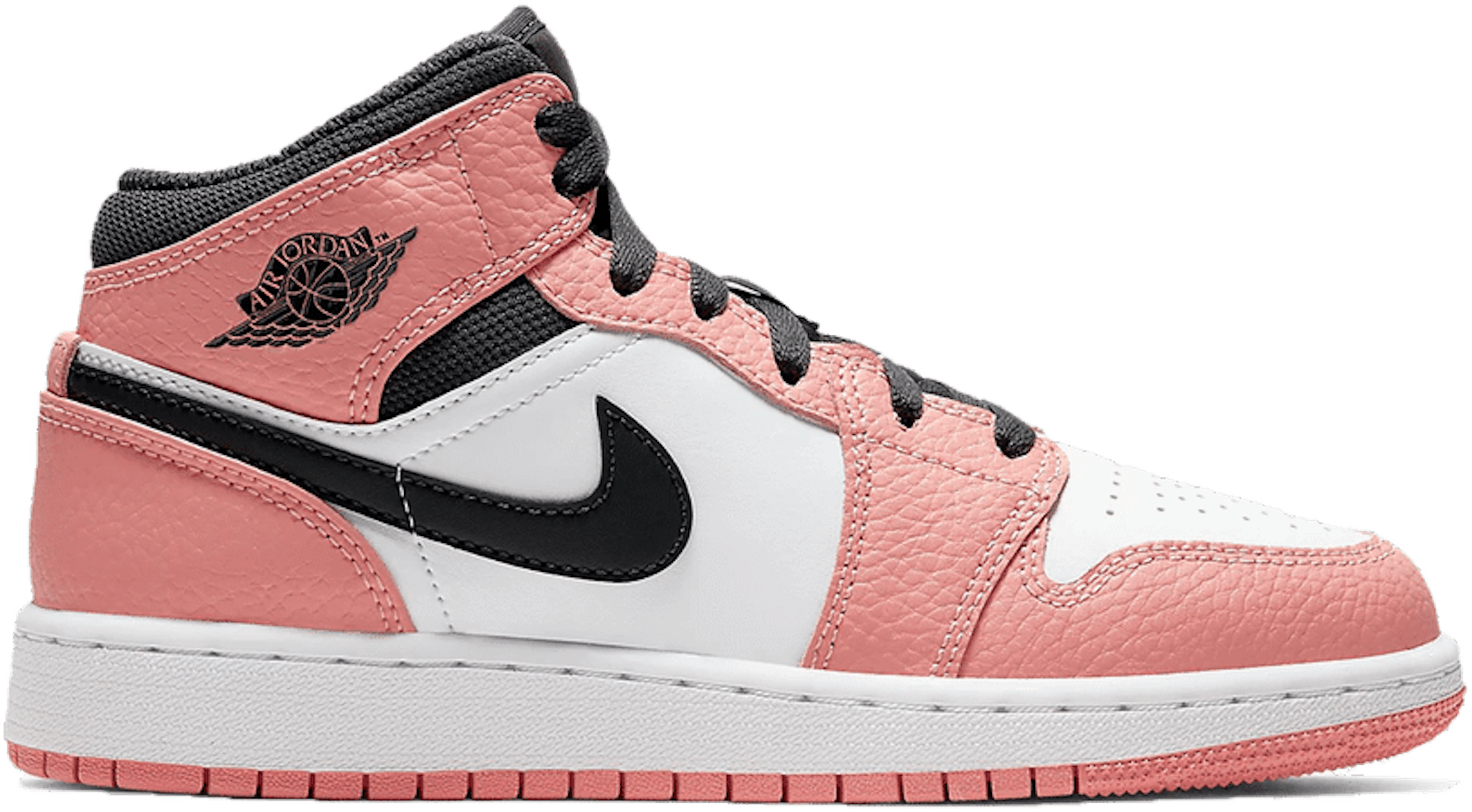 Air Jordan 1 Mid GS quot Pink Quartz quot 555112 603 Sneaker Squad